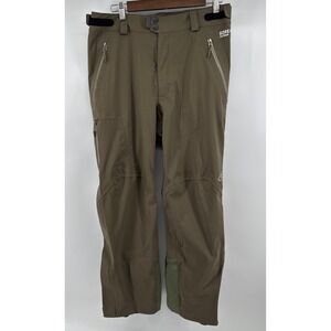 Cloudveil Mens Gore-Tex Soft Shell Pants Brown Alpine Ski Hiking Size Medium
